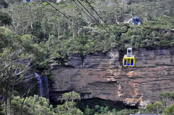 Framed Print : Scenic world katoomba skyway