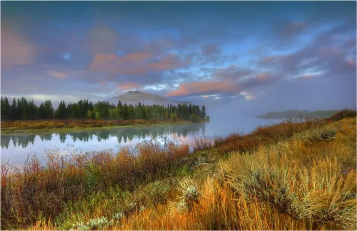 Framed Print : The scenically beautiful Grand Teton Mountain range from Oxbow bend turnout, Grand Teton National Park, Wyoming, USA Framed Print : The scenically beautiful Grand Teton Mountain range from Oxbow bend turnout, Grand Teton National Park, Wyoming, USA