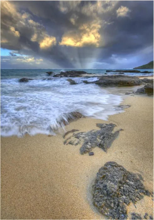 Framed Print : Scenically beautiful and a world heritage designated location, Lord Howe Island lies between the South Pacific ocean and the Tasman sea off the coast of New South Wales, Australia