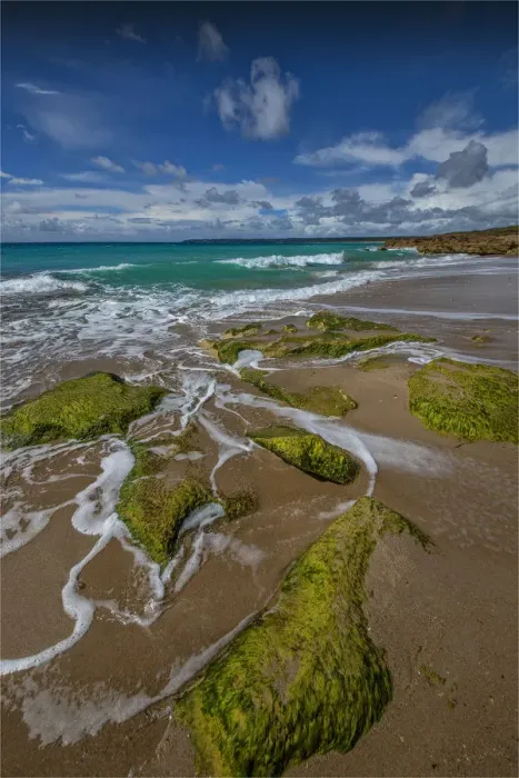 Framed Print : Sea Elephant bay, east coastline of King Island Bass Strait, Tasmania, Australia