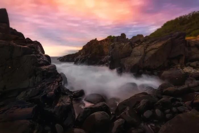 Framed Print : Seascape long-exposure Framed Print : Seascape long-exposure
