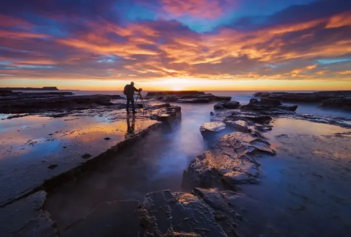 Framed Print : Seascape photographer