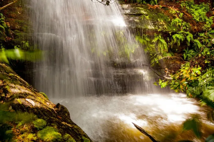 Framed Print : Secluded water fall