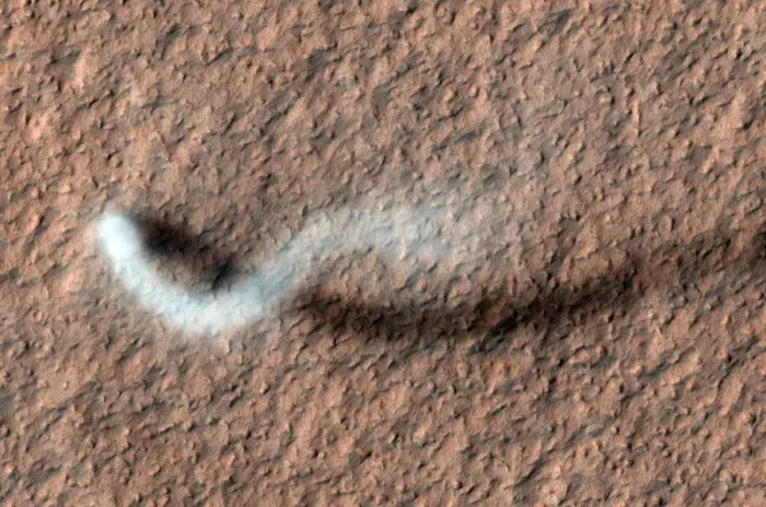 Framed Print : Serpent Dust Devil of Mars Framed Print : Serpent Dust Devil of Mars