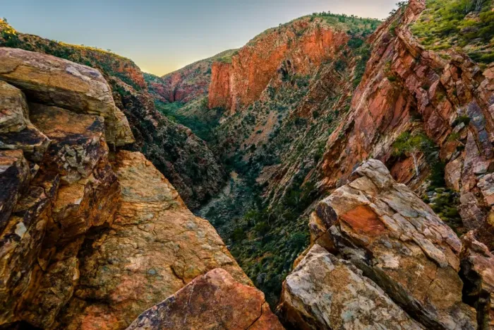 Framed Print : Serpentine Gorge at West Macdonnell Ranges Framed Print : Serpentine Gorge at West Macdonnell Ranges
