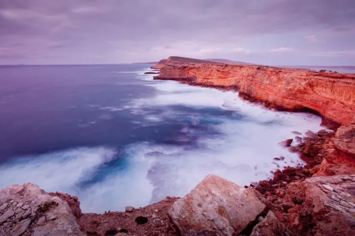 Framed Print : Sheringa Cliffs. Eyre Peninsula. South Australia