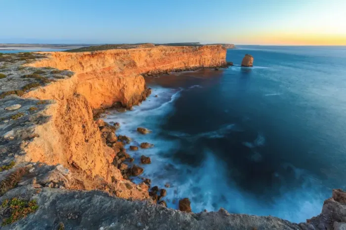 Framed Print : Sheringa cliffs. Eyre Peninsula. South Australia