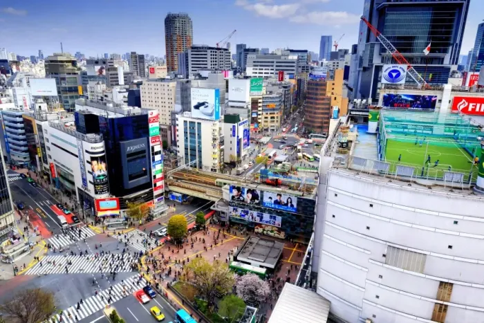 Framed Print : Shibuya crossing, Tokyo Framed Print : Shibuya crossing, Tokyo