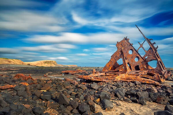 Shipwreck. A 1 hour walk from Kitty Miller Bay carpark will take you to