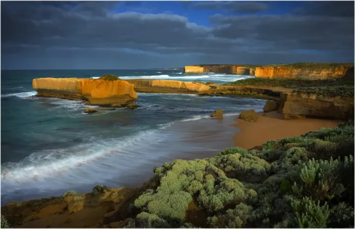 Framed Print : Shipwreck coastline, western Victoria, Australia