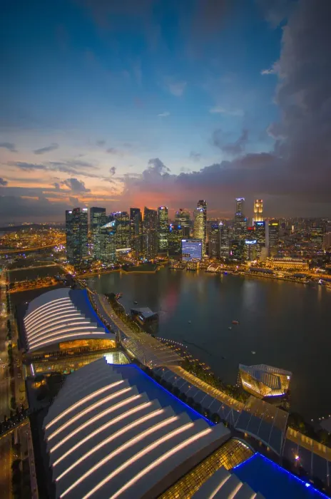 Framed Print : Singapore on fire Framed Print : Singapore on fire