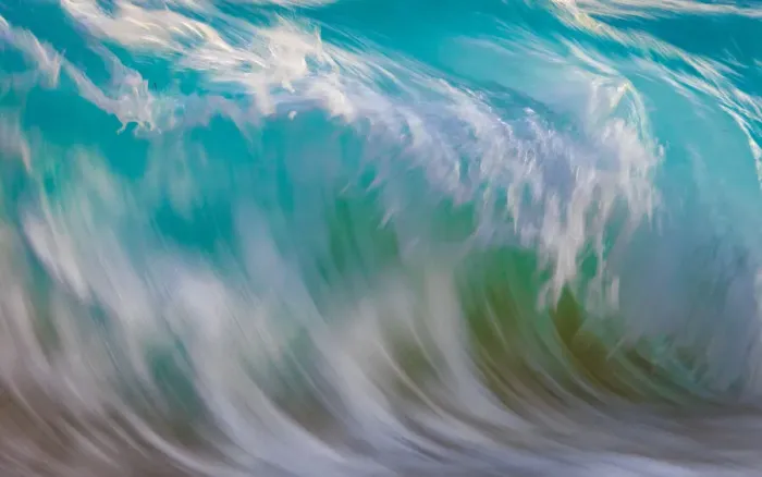 Framed Print : A single slow shutter photograph of a wave Framed Print : A single slow shutter photograph of a wave