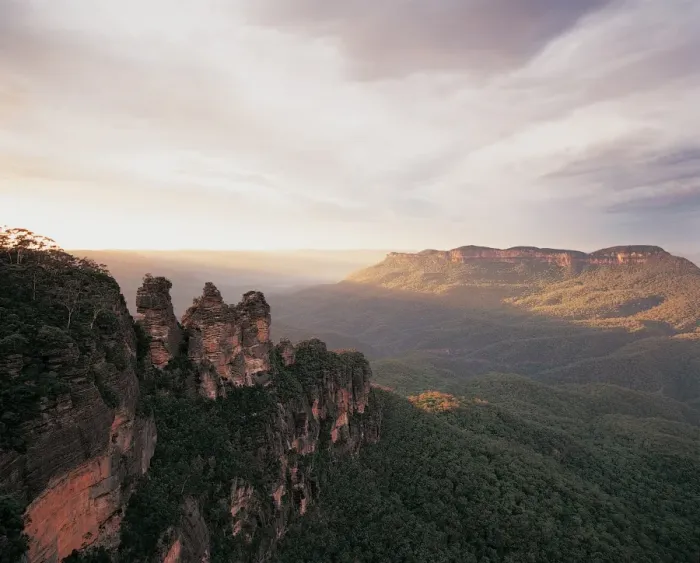 Framed Print : Three Sisters Mountain, Blue Mountains National Park, New South Wales, Australia