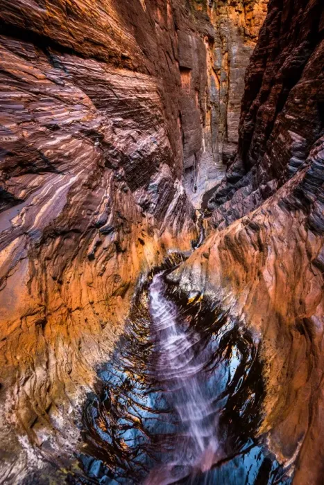 Framed Print : Slot Canyon at Karijini National Park Framed Print : Slot Canyon at Karijini National Park