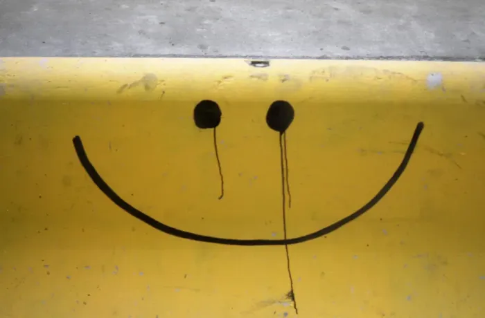 Framed Print : Smiley face