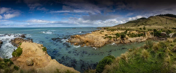 South East coastline view, South Island, New Zealand
