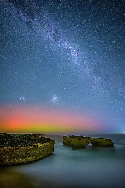 Southern lights Milkyway