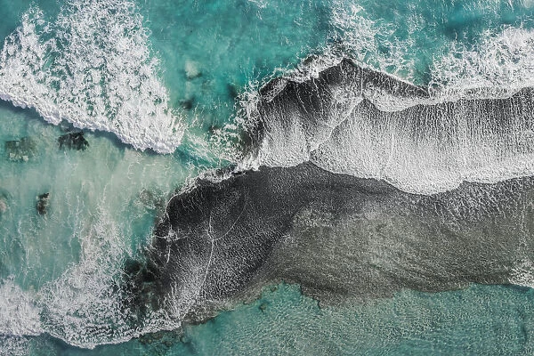 Southern Ocean shot by drone, Esperance, Australia
