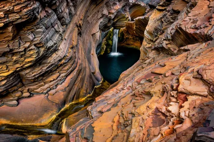 Framed Print : Spa Pool at Karijini National Park Framed Print : Spa Pool at Karijini National Park