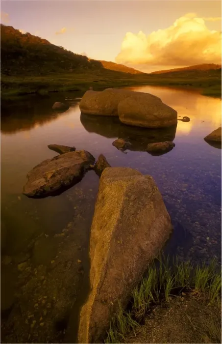 Framed Print : Spencer creek, alpine area of New South Wales, Australia