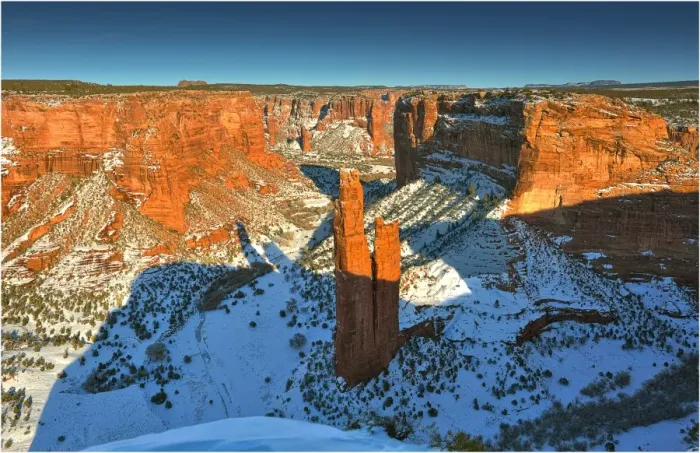 Framed Print : Spider rock, Canyon De Chelly, Arizona, Western united States of America