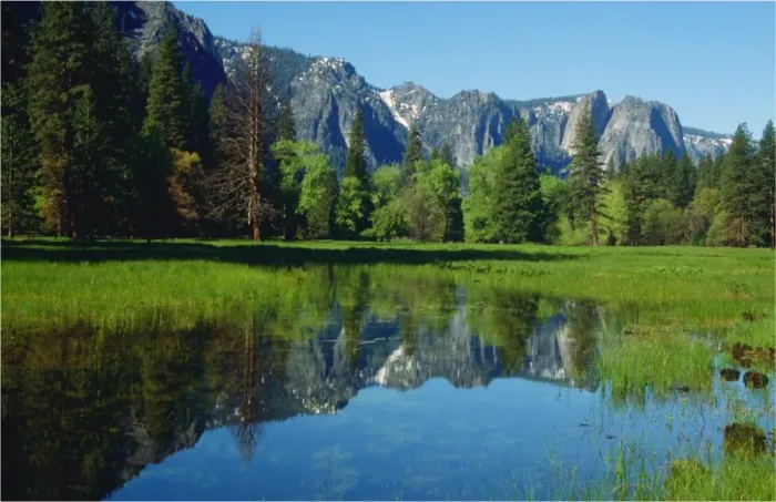 Framed Print : Spring-time in the Yosemite National Park, California, Western United States of America Framed Print : Spring-time in the Yosemite National Park, California, Western United States of America