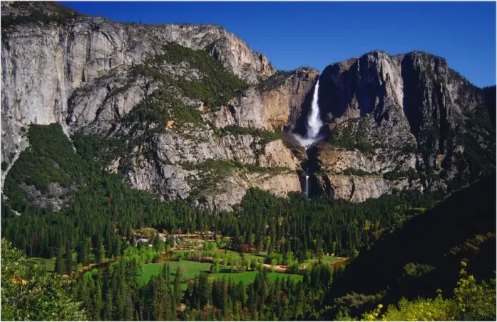 Framed Print : Spring-time in the Yosemite National Park, California, southern United States of America Framed Print : Spring-time in the Yosemite National Park, California, southern United States of America