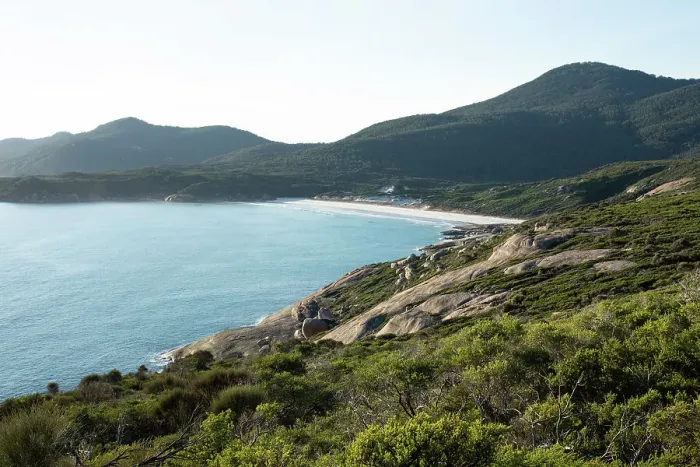 Framed Print : Squeaky Beach. Tidal River. Wilsons Promontory. Victoria. Australia
