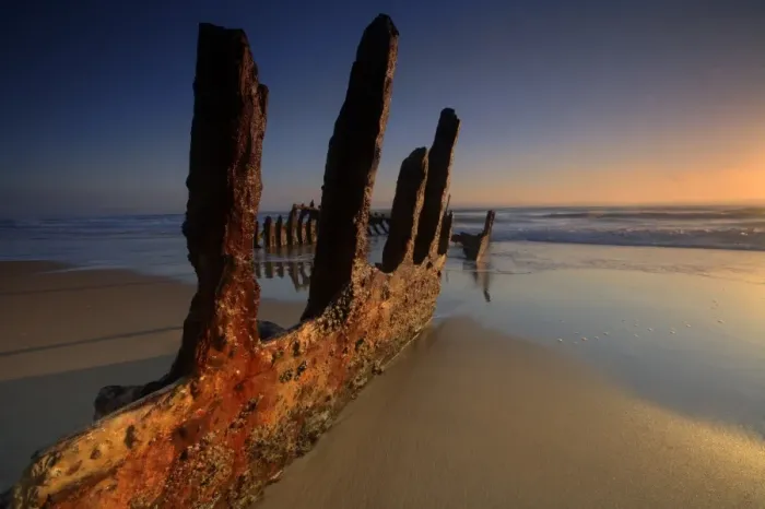Framed Print : SS Dicky Wreck Framed Print : SS Dicky Wreck