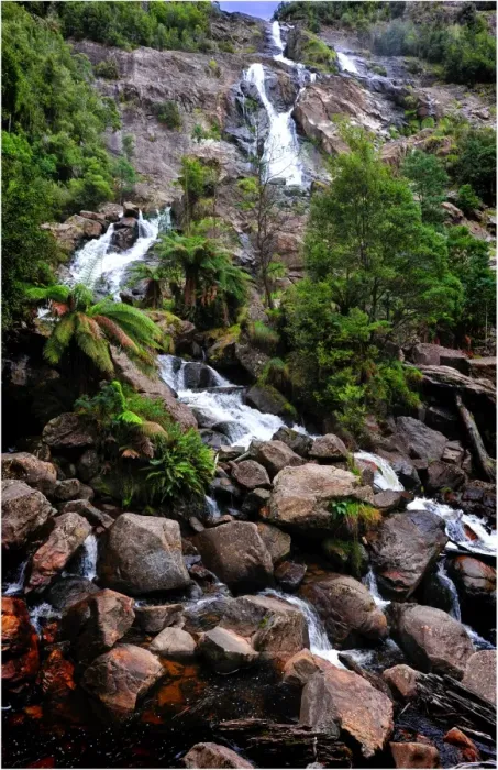 Framed Print : St. Columbia falls, Tasmania, Australia Framed Print : St. Columbia falls, Tasmania, Australia