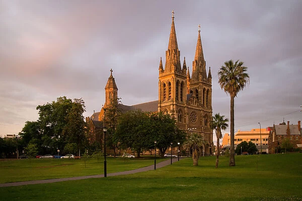 St Peters Cathedral, Adelaide at Dusk