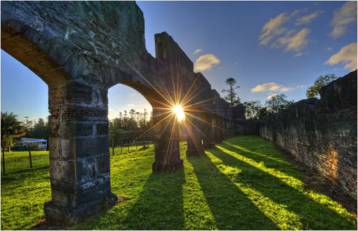 Framed Print : The Stables, a historic ruin originally built by convict labour during colonial times on Norfolk Island Framed Print : The Stables, a historic ruin originally built by convict labour during colonial times on Norfolk Island
