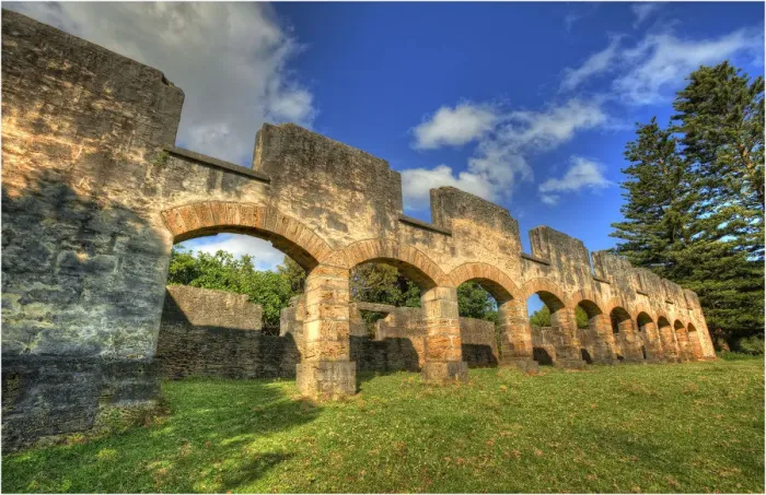 Framed Print : The Stables, a historic ruin originally built by convict labour during colonial times on Norfolk Island Framed Print : The Stables, a historic ruin originally built by convict labour during colonial times on Norfolk Island