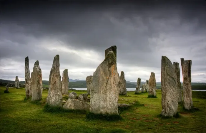 Framed Print : Standing stones of Callanish, Isle of Lewis, Outer Hebrides, Scotland