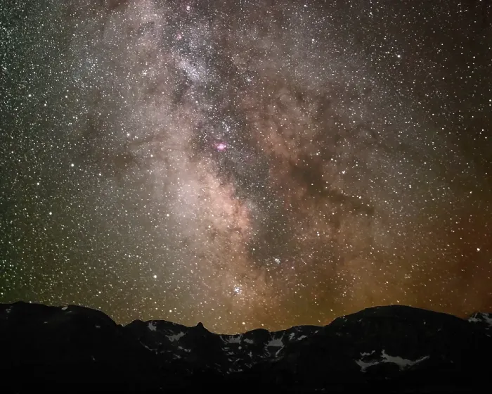 Framed Print : Starlight Over the Rockies