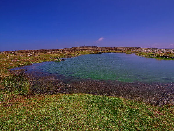 Stokes point coastal ponds, on the southern tip of King Island, Bass Strait, Tasmania, Australia