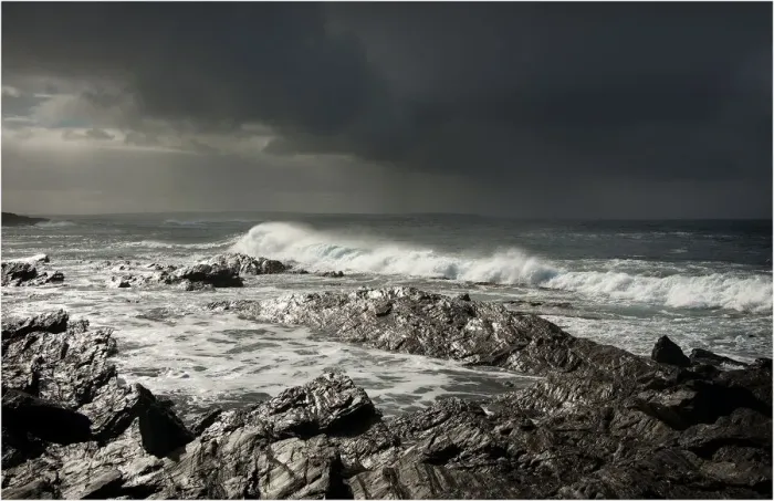 Framed Print : Stokes point, Southern end of King Island, Bass Strait, Tasmania, Australia