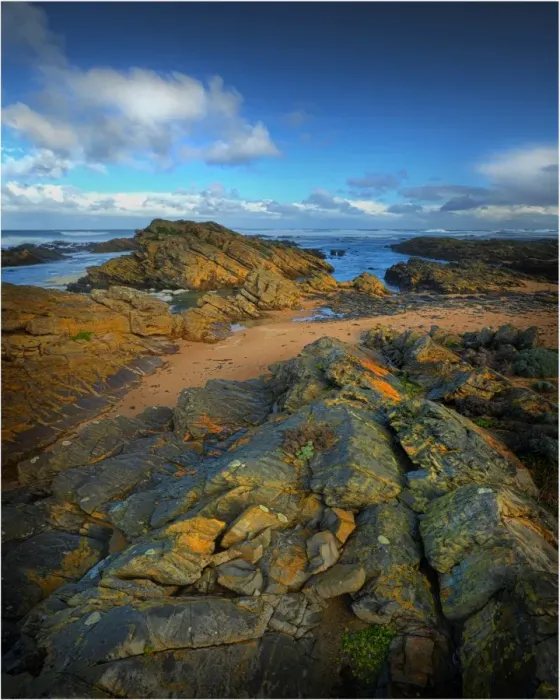Framed Print : Stokes point, Southern end of King Island, Bass Strait, Tasmania, Australia Framed Print : Stokes point, Southern end of King Island, Bass Strait, Tasmania, Australia