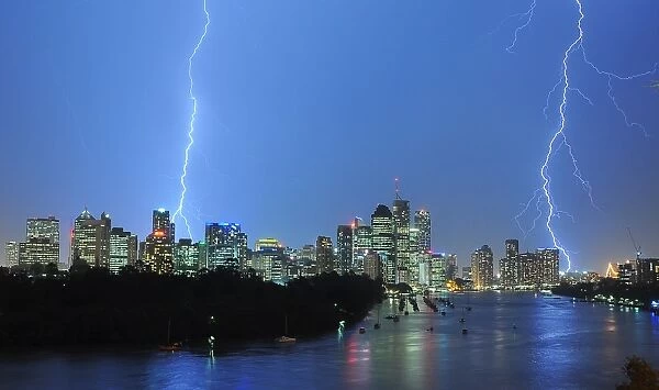 Storm over Brisbane