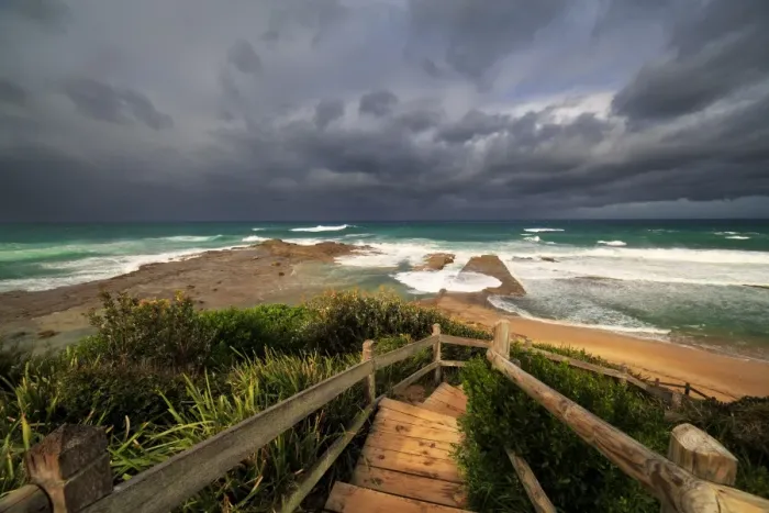 Framed Print : Stormy Seascape Framed Print : Stormy Seascape