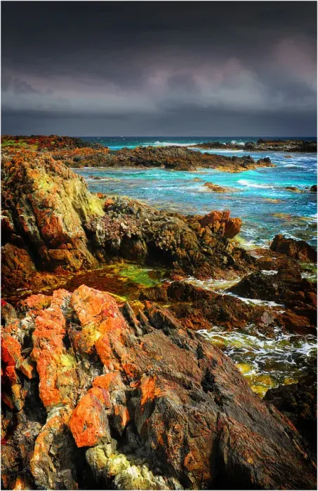 Framed Print : Stormy weather, King Island, Bass Strait, Tasmania, Australia Framed Print : Stormy weather, King Island, Bass Strait, Tasmania, Australia