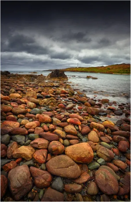 Framed Print : Stormy weather, King Island, Bass Strait, Tasmania, Australia