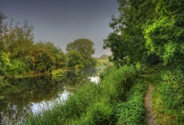 Framed Print : Stour river view Framed Print : Stour river view