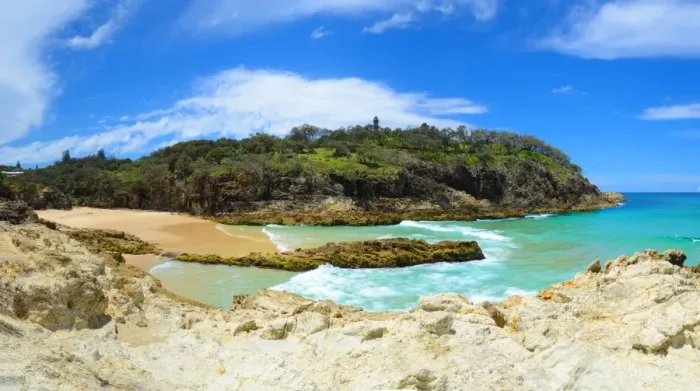 Framed Print : Stradbroke island, Queensland, Australia