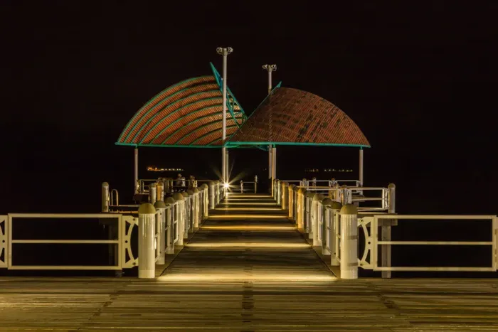 Framed Print : Strand Jetty