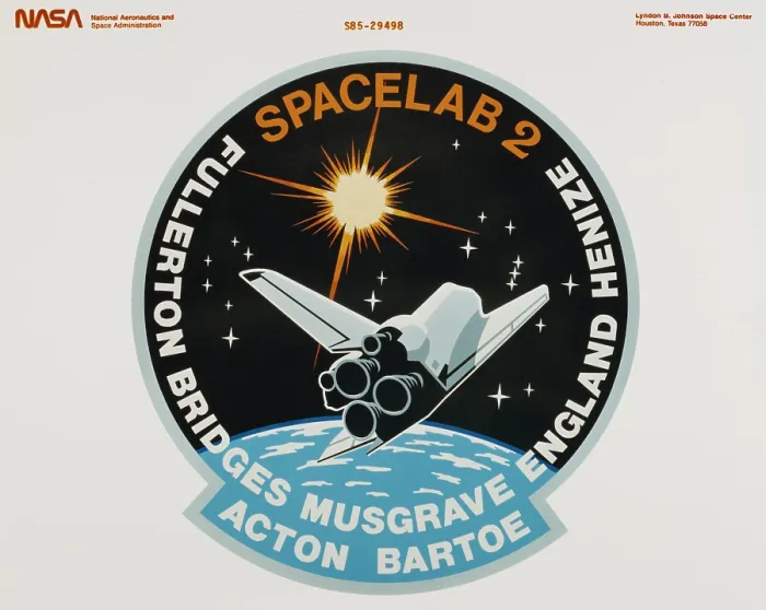 Framed Print : STS-51-F Space Shuttle Challenger Insignia