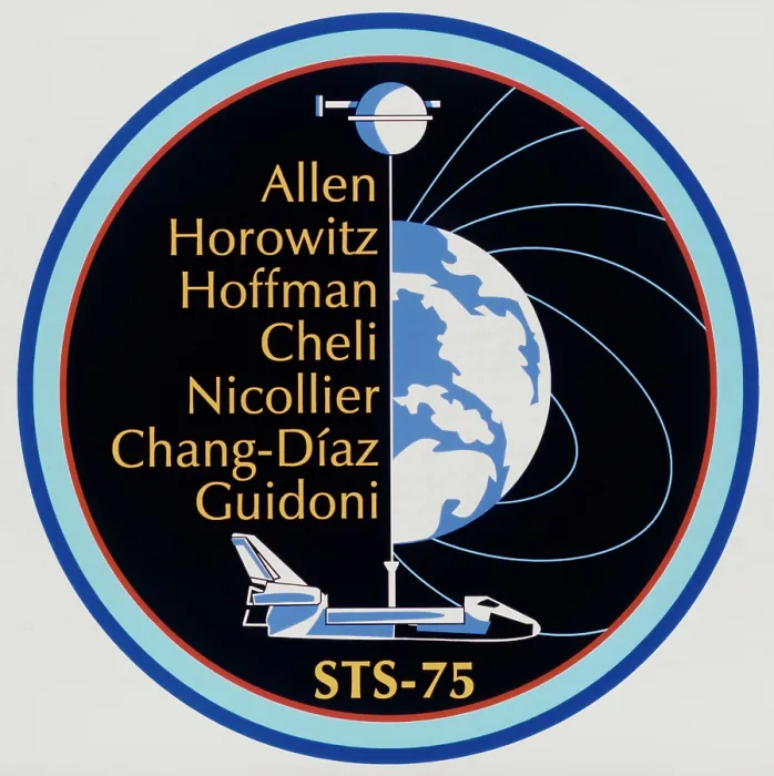 Framed Print : STS-75 Space Shuttle Columbia Mission insignia Framed Print : STS-75 Space Shuttle Columbia Mission insignia