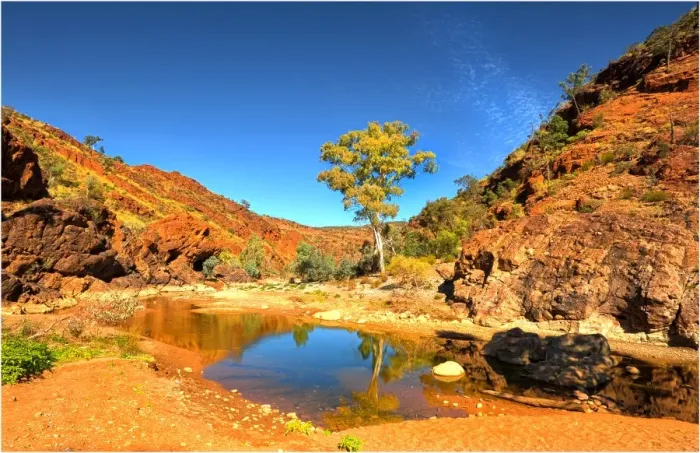 Framed Print : Stubbs waterhole, northern Flinders Ranges, South Australia Framed Print : Stubbs waterhole, northern Flinders Ranges, South Australia