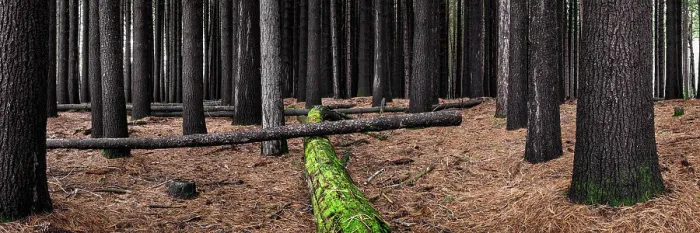 Framed Print : Sugar Pine Forest