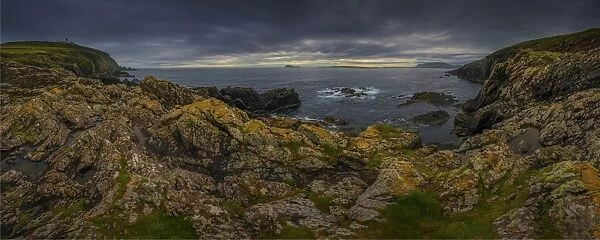 Sumburgh coastline, Shetland Islands, Scotland